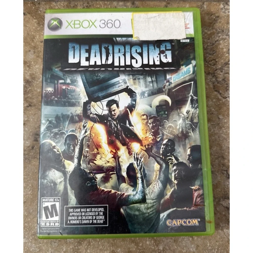 Dead Rising Microsoft Xbox 360-2006 With Manuel